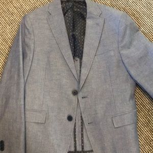 Boys Michael kors blue chambray blazer